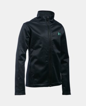 Girls' UA ColdGear® Infrared Softershell Jacket 3 Colors $44.99