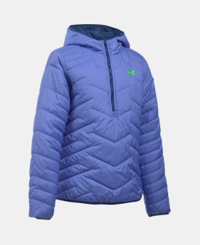 New to Outlet Girls' UA ColdGear® Reactor Anorak LIMITED TIME: FREE U.S. SHIPPING 4 Colors $67.99