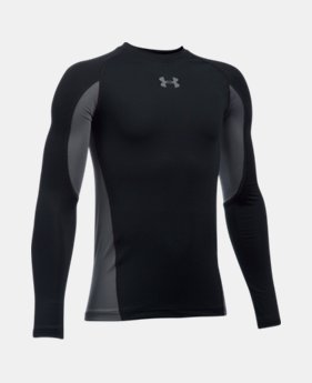Boys' UA HeatGear® Armour Up Long Sleeve 2 Colors $17.99 to $18.99