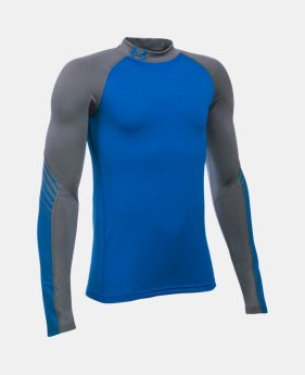 Boys' UA ColdGear® Armour Up Mock 1 Color $23.24