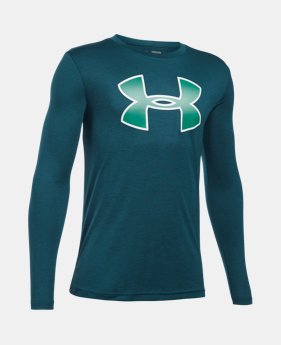 Boys' UA Novelty Big Logo Long Sleeve 1 Color $12.93 to $15.74