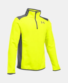 Boys’ UA ColdGear® Infrared Fleece ¼ Zip EXTRA 25% OFF ALREADY INCLUDED $33.74