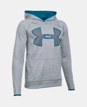 Boys' UA Armour® Fleece Highlight Twist Hoodie 1 Color $27.99 to $30.99