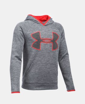 Boys' UA Armour® Fleece Highlight Twist Hoodie 1 Color $22.49