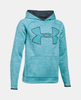 Boys' UA Armour® Fleece Highlight Twist Hoodie 1 Color $22.49