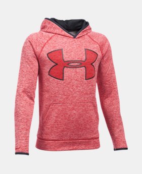 Boys' UA Armour® Fleece Highlight Twist Hoodie 30% OFF ENDS 11/26 1 Color Available $34.99