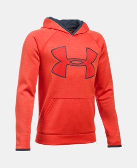 Boys' UA Armour® Fleece Highlight Twist Hoodie 1 Color $22.49