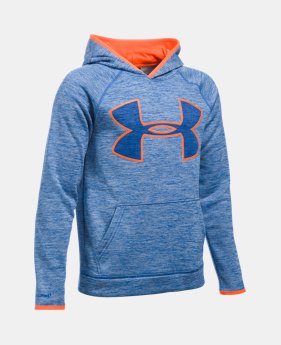 Boys' UA Armour® Fleece Highlight Twist Hoodie $22.49