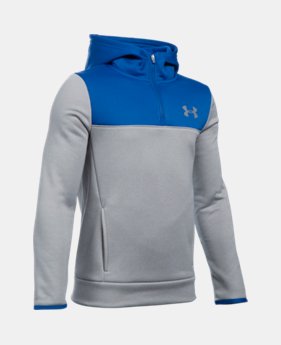 Boys' UA Storm Armour® Fleece 1/4 Zip Hoodie 2 Colors $23.24 to $31.49