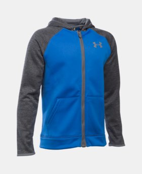 Boys' UA Storm Armour® Fleece Full Zip Hoodie 1 Color $36.74