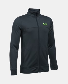New to Outlet Boys' UA Pennant Warm-Up Jacket 1 Color $23.99