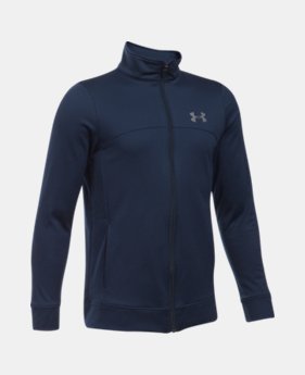 Boys' UA Pennant Warm-Up Jacket 1 Color $39.99