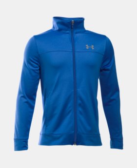 Boys' UA Pennant Warm-Up Jacket 1 Color Available $39.99