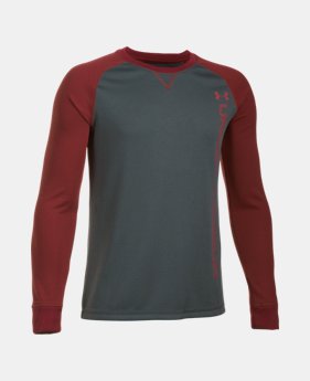 Boys' UA Waffle Crew 1 Color $18.99 to $22.99
