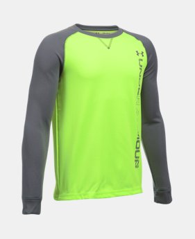 Boys' UA Waffle Crew 1 Color $14.24 to $22.99