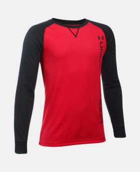 Boys' UA Waffle Crew 1 Color $14.24 to $22.99