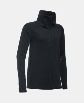 Girls' UA ColdGear® 1/2 Zip 1 Color $22.49