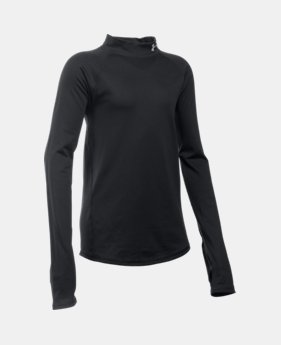 Girls' UA ColdGear® Mock 1 Color $17.99 to $22.49