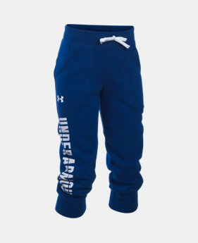 Girls' UA Favorite Fleece Capris 1 Color $17.99