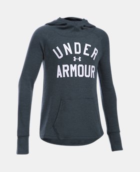 Girls' UA Waffle Hoodie 1 Color $16.87 to $17.99