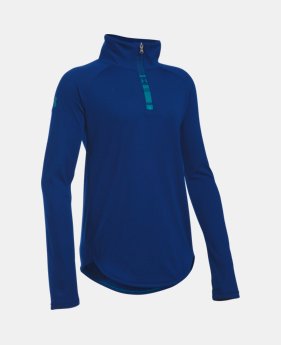 New Arrival Girls' UA Tech™ 1/4 Zip 1 Color $39.99