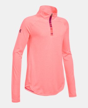 Girls' UA Tech™ ¼ Zip 2 Colors $16.87 to $29.99