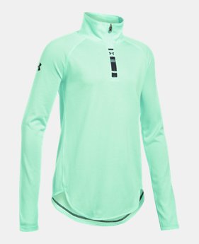 Girls' UA Tech™ ¼ Zip 1 Color $16.49 to $17.99