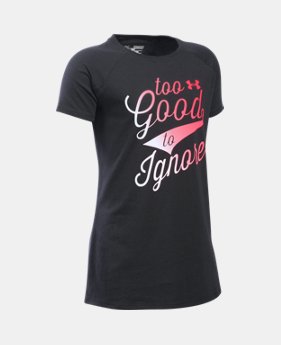 Girls' UA Too Good To Ignore T-Shirt 1 Color $19.99