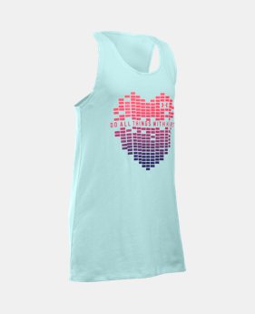 Girls' UA Do All Things With Heart Tank 1 Color $22.99