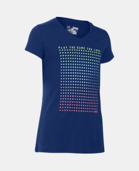 Best Seller Girls' UA Play The Game You Love T-Shirt 1 Color $22.99