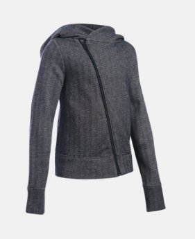 Girls' UA Sweaterknit Full Zip Hoodie 1 Color $59.99