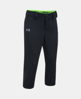 Girls' UA Base Runner Softball Pants 3 Colors $29.99