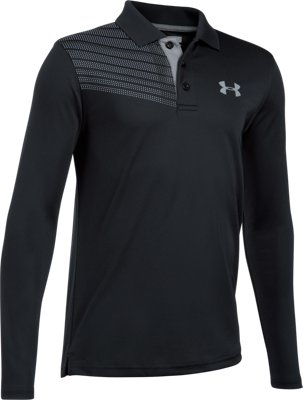 under armour long sleeve collared shirts