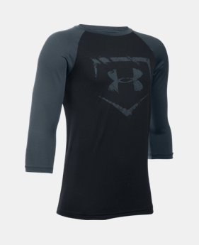 New Arrival Boys' UA Baseball ¾ Sleeve $29.99