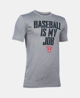 Boys' UA Baseball Is My Job T-Shirt 1 Color $16.99