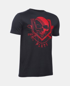 Boys' UA Own The Plate T-Shirt 1 Color $11.24