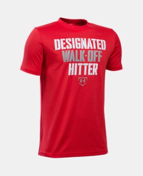 Boys' UA Designated Hitter T-Shirt 1 Color $19.99