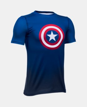 Boys' Under Armour® Alter Ego Marvel Fitted Baselayer 1 Color $34.99