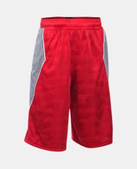 Boys' SC30 Essentials Printed Shorts 1 Color $23.99