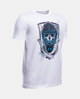 New Arrival Boys' UA Goal Hard T-Shirt LIMITED TIME: FREE SHIPPING 1 Color $25.99