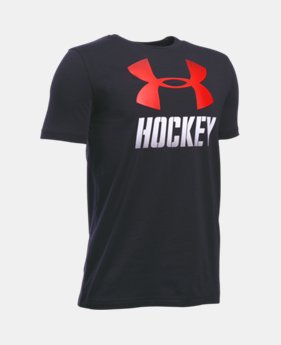 Boys' UA Hockey T-Shirt 1 Color $22.99