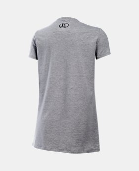 Girls' UA Charged Cotton® T-Shirt 5 Colors $19.99