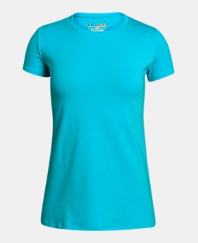 Girls' UA Charged Cotton® T-Shirt 3 Colors Available $19.99
