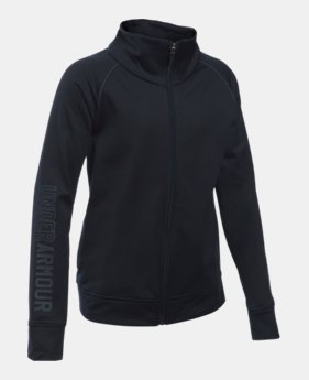 Girls' UA Rival Full Zip Jacket 1 Color Available $29.99