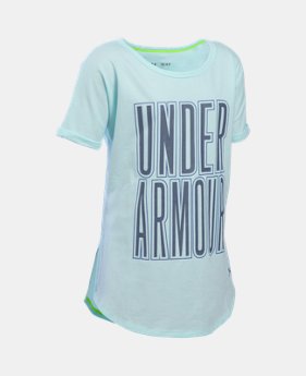 Girls' UA Dazzle Short Sleeve 1 Color $34.99