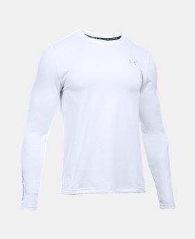 New Arrival Men's UA ColdGear® Infrared Grid Long Sleeve Fitted Shirt 1 Color $74.99