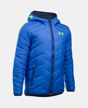 Boys' ColdGear® Reactor Hooded Jacket 2 Colors $124.99