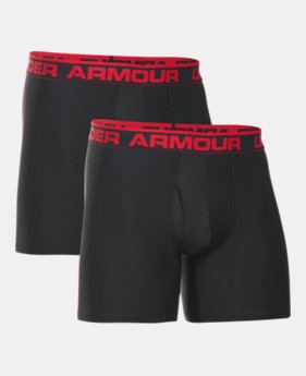 Best Seller Men's UA Original Series 6” Boxerjock® – 2-Pack 2 Colors $35