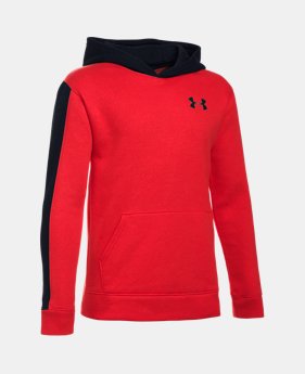 Boys' UA Sportstyle Fleece Wordmark Hoodie 3 Colors $23.62 to $25.49