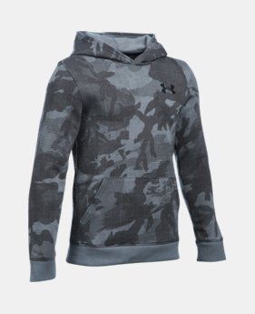Boys' UA Sportstyle Fleece Printed Hoodie 5 Colors $49.99
